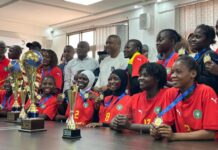 Handball : les U-17 et U-19 féminines de Guinée célébrées après leur sacre à l’IHF Trophy intercontinental 2026