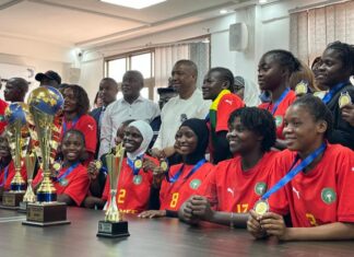 Handball : les U-17 et U-19 féminines de Guinée célébrées après leur sacre à l’IHF Trophy intercontinental 2026